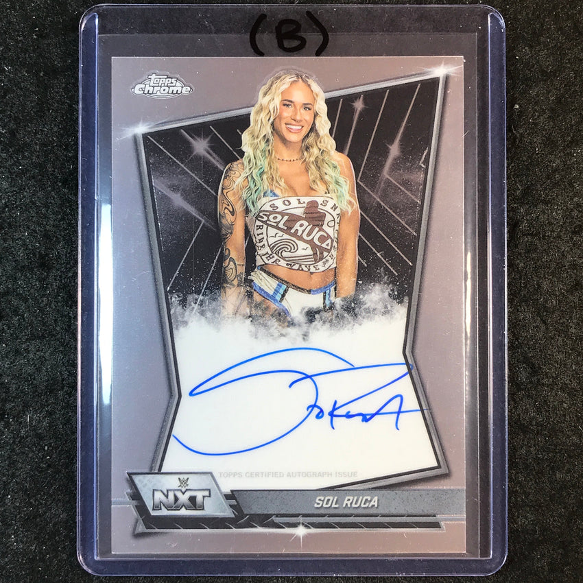 2026 Topps Chrome WWE SOL RUCA NXT Autographs Base #NXT-SOL (B)