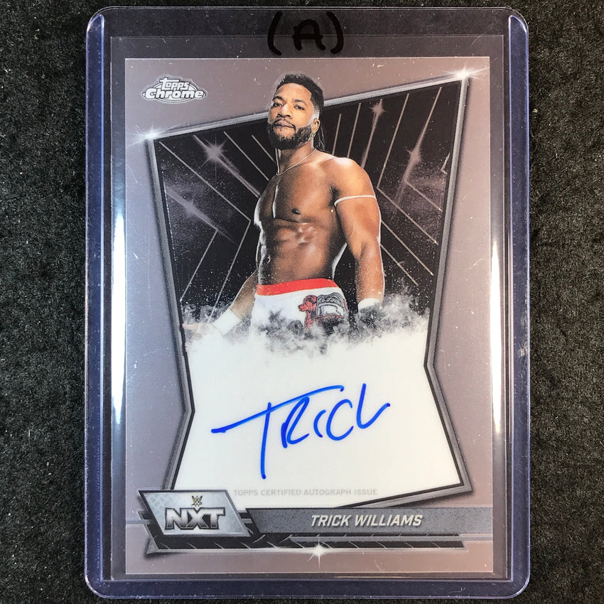 2026 Topps Chrome WWE TRICK WILLIAMS NXT Autographs Base #NXT-TRI (A)