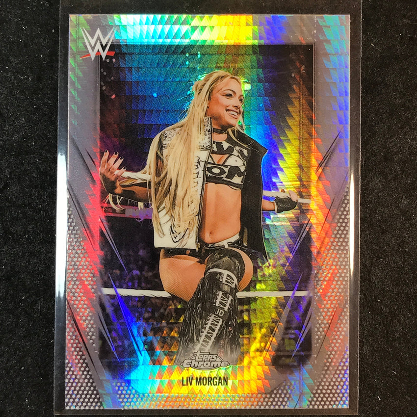 2026 Topps Chrome WWE LIV MORGAN Base Prism #17