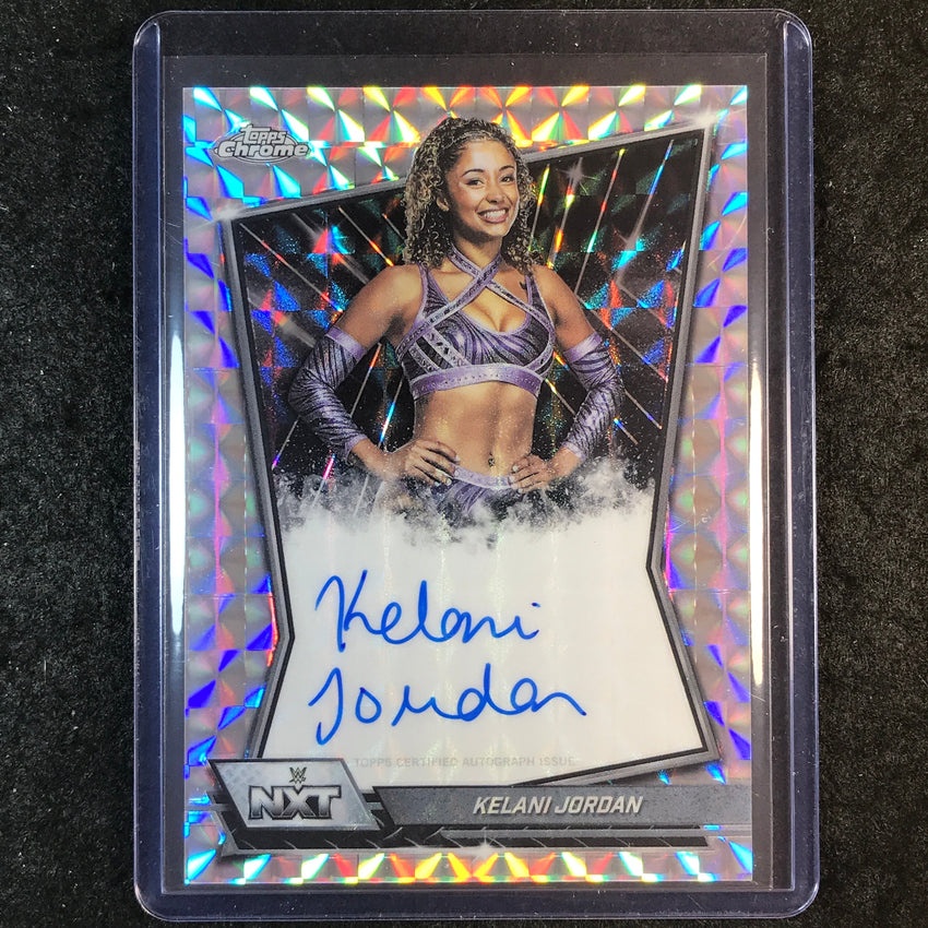 2026 Topps Chrome WWE KELANI JORDAN NXT Auto Geometric #NXT-KEL