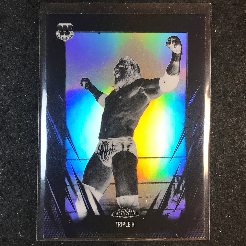 2026 Topps Chrome WWE TRIPLE H Base Negative #4
