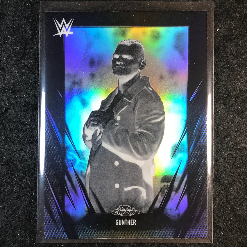 2026 Topps Chrome WWE GUNTHER Base Negative #8