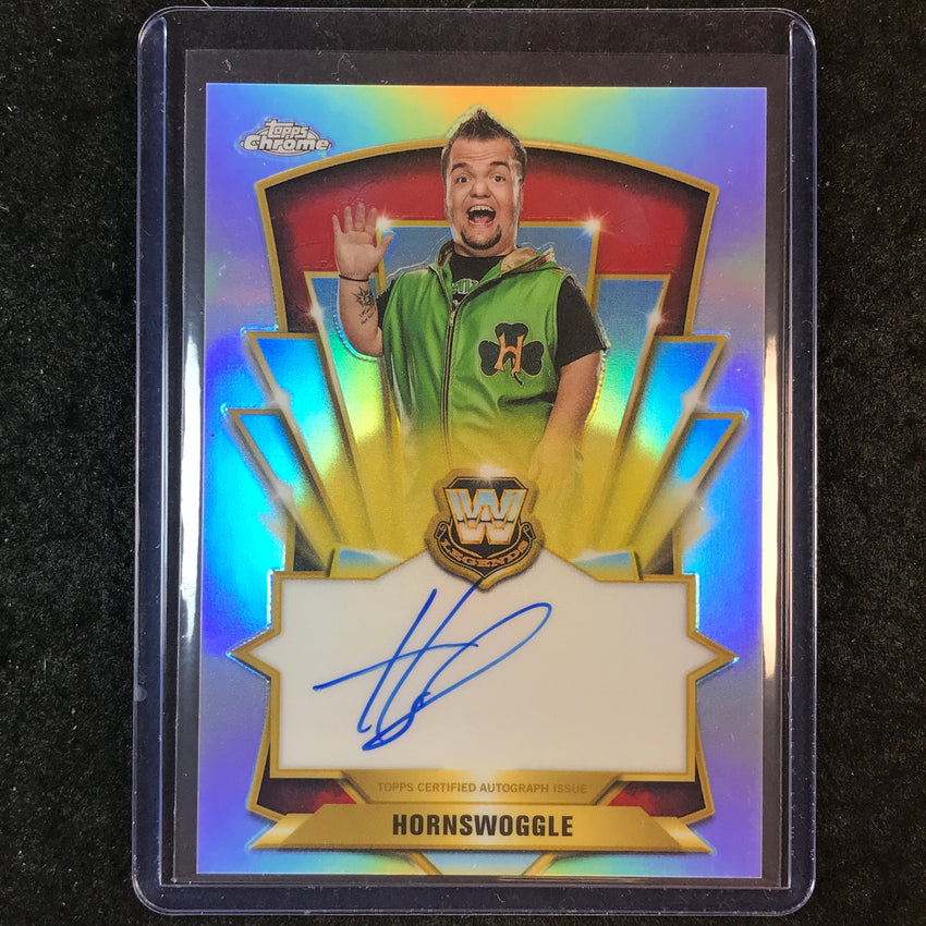 2026 Topps Chrome WWE HORNSWOGGLE Legendary Chrome Auto #LCA-HW (A)