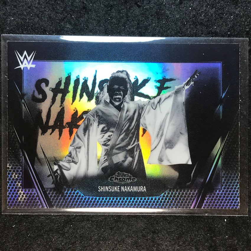 2026 Topps Chrome WWE SHINSUKE NAKAMURA Base Negative #36