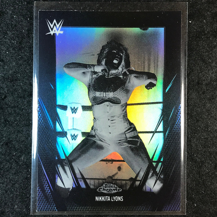 2026 Topps Chrome WWE NIKKITA LYONS Base Negative #39