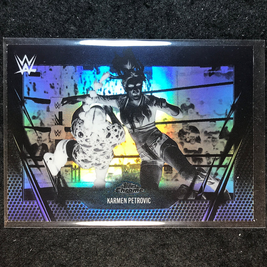 2026 Topps Chrome WWE KARMEN PETROVIC Base Negative #54
