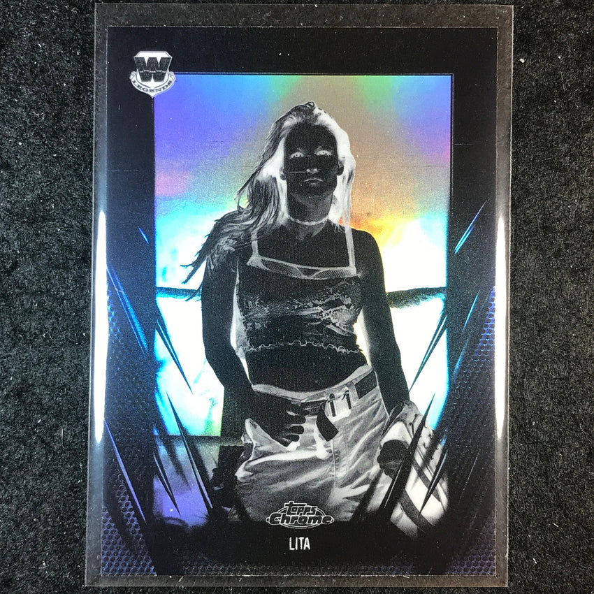 2026 Topps Chrome WWE LITA Base Negative #61