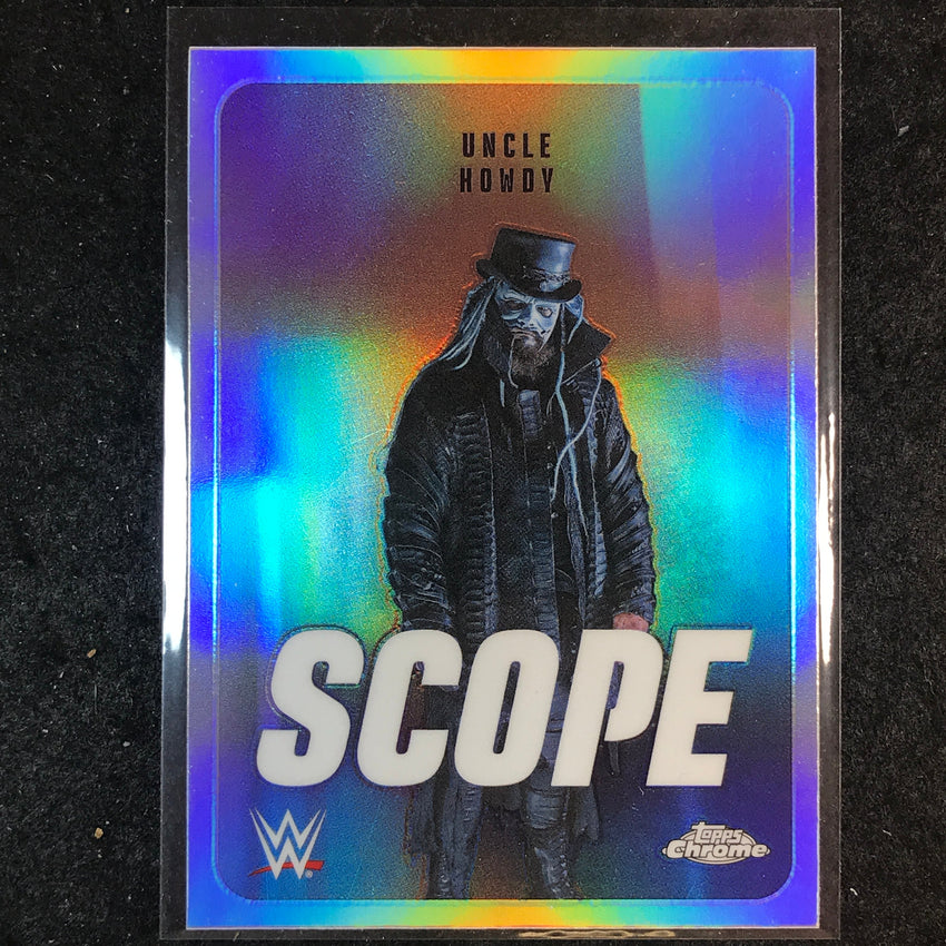 2026 Topps Chrome WWE UNCLE HOWDY Scope Refractor #SCO-10
