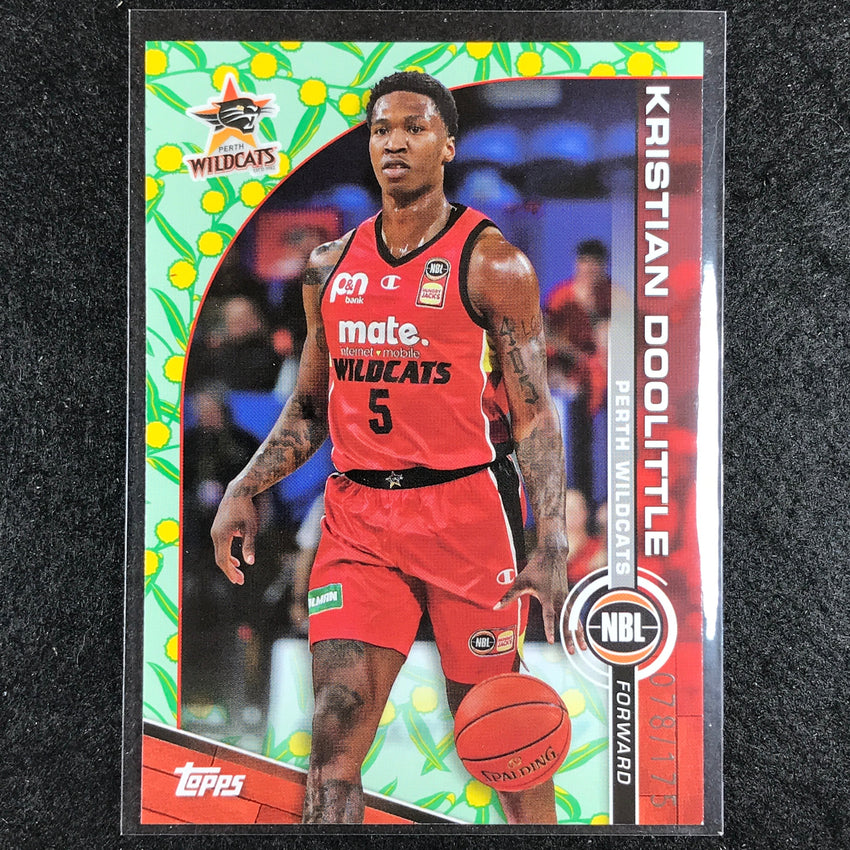 2023-24 Topps NBL KRISTIAN DOOLITTLE Base Golden Wattle 78/175 No. 65