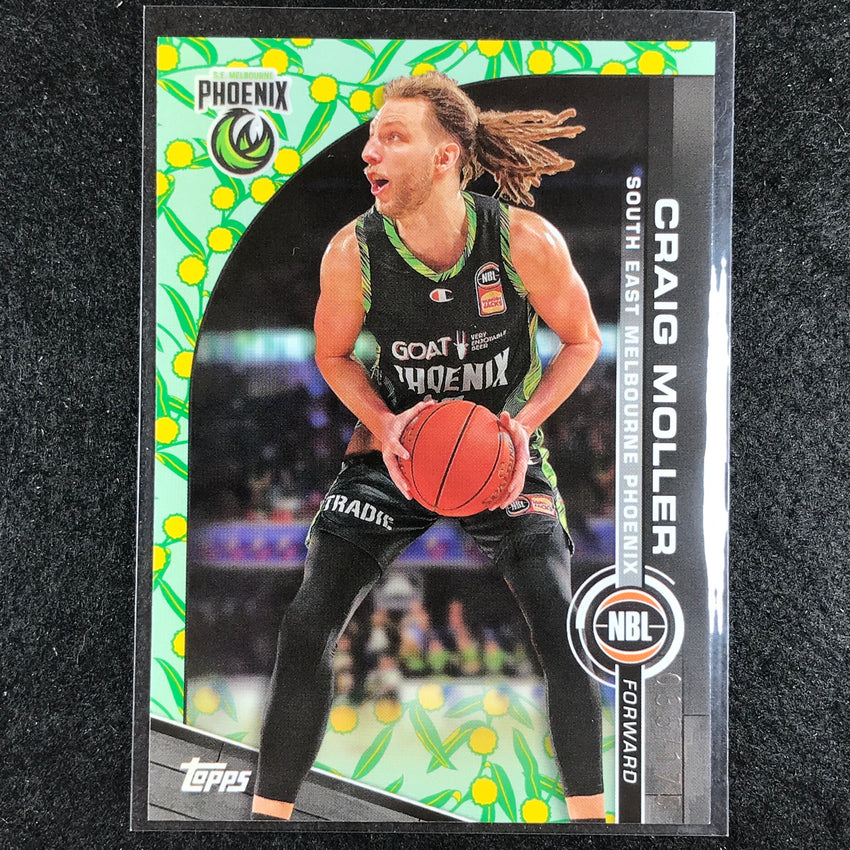 2023-24 Topps NBL CRAIG MOLLER Base Golden Wattle 35/175 No. 71