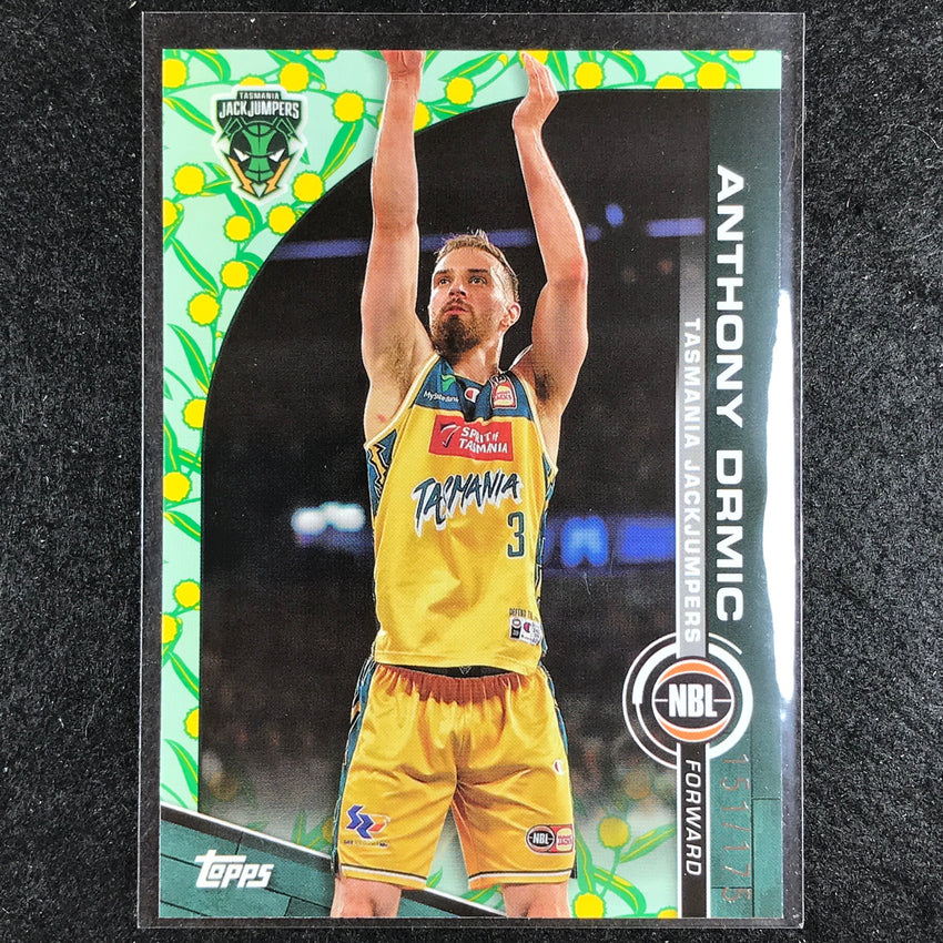 2023-24 Topps NBL ANTHONY DRMIC Base Golden Wattle 151/175 No. 91