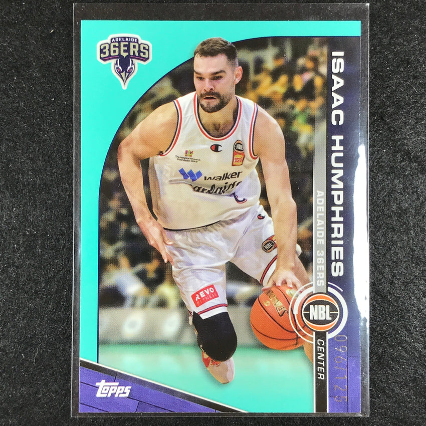 2023-24 Topps NBL ISAAC HUMPHRIES Base Aqua 96/125 #3