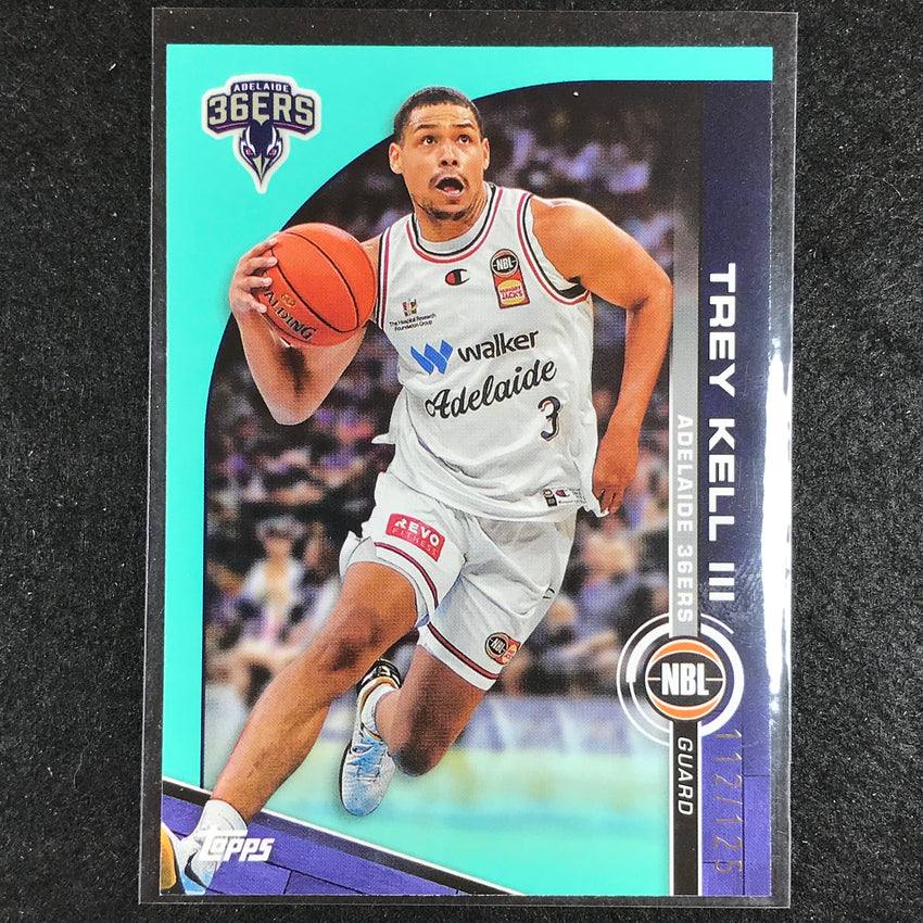 2023-24 Topps NBL TREY KELL III Base Aqua 112/125 #5