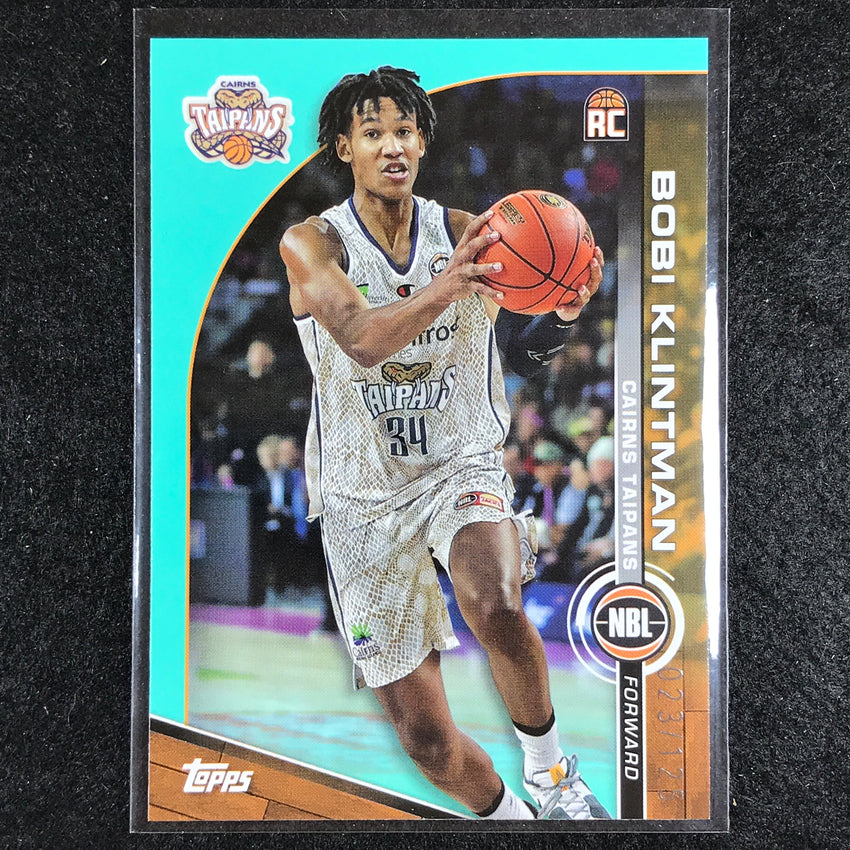 2023-24 Topps NBL BOBI KLINTMAN Rookie Base Aqua 23/125 No. 22