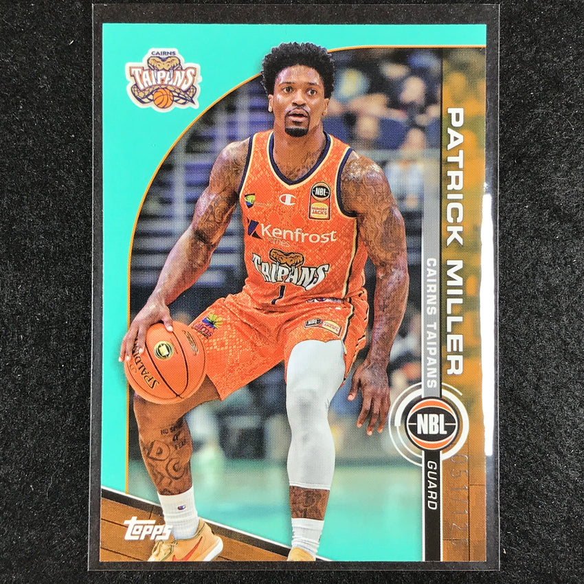 2023-24 Topps NBL PATRICK MILLER Base Aqua 51/125 #26