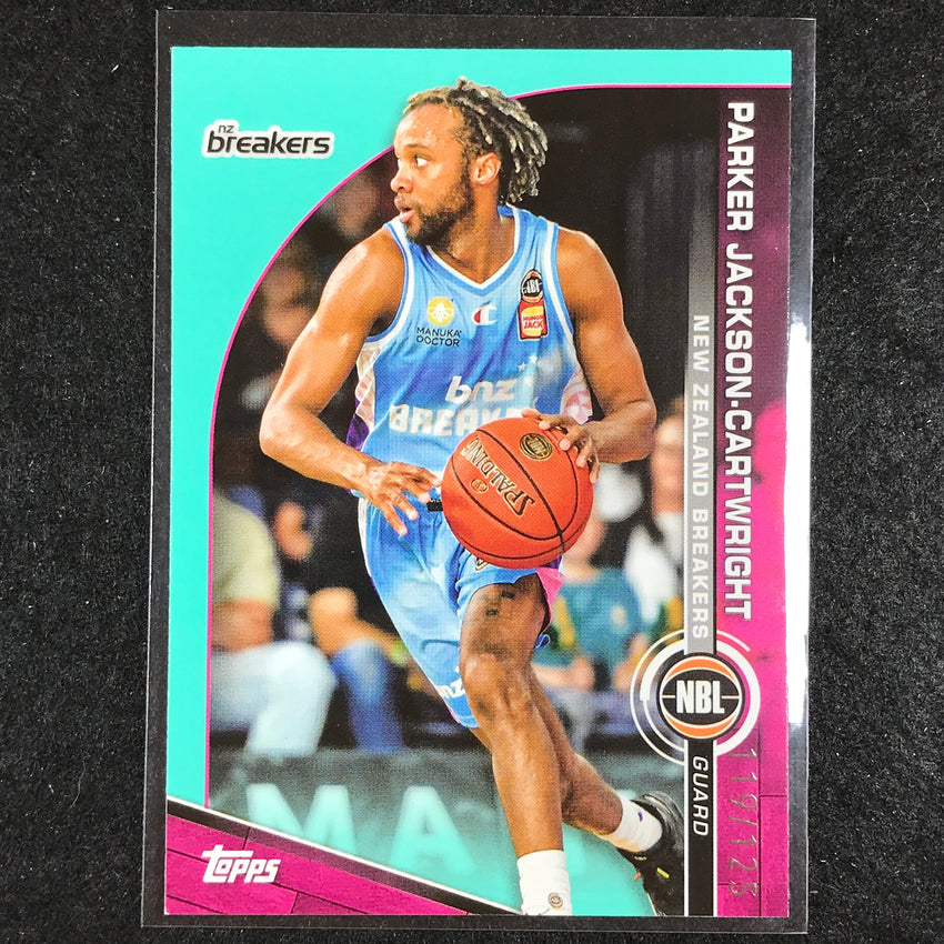 2023-24 Topps NBL PARKER JACKSON-CARTWRIGHT Base Aqua 119/125 No. 54