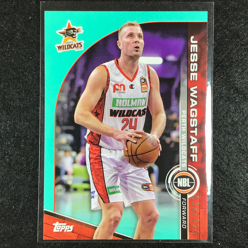 2023-24 Topps NBL JESSE WAGSTAFF Base Aqua 36/125 #67