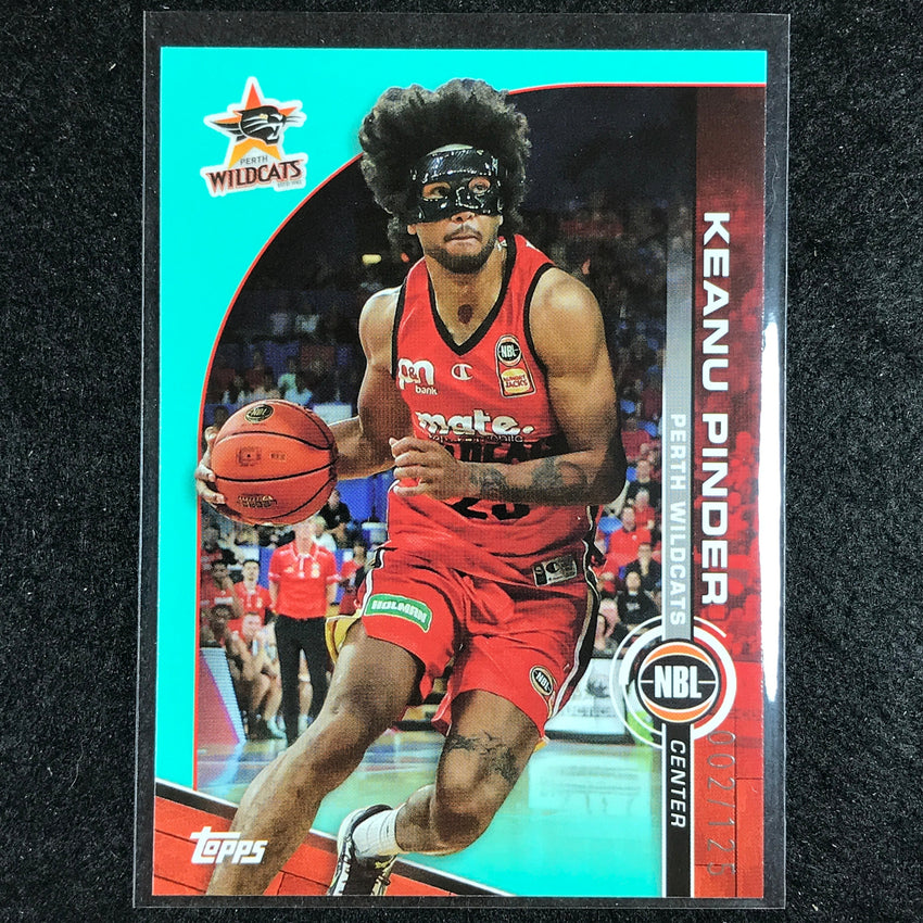 2023-24 Topps NBL KEANU PINDER Base Aqua 2/125 #68