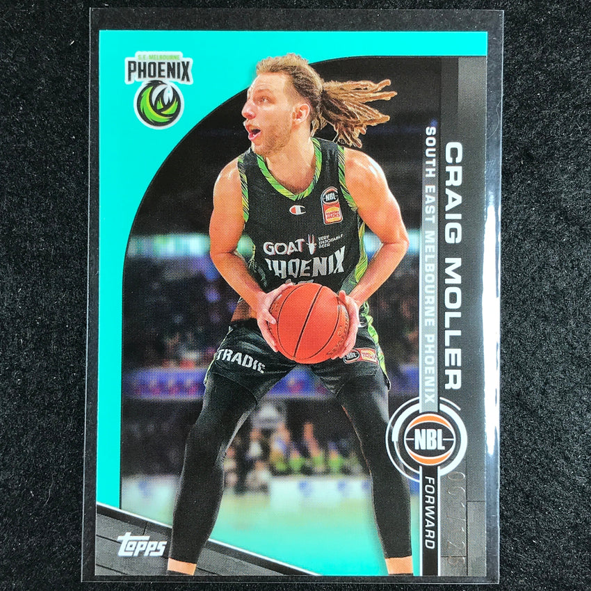 2023-24 Topps NBL CRAIG MOLLER Base Aqua 1/125 No. 71