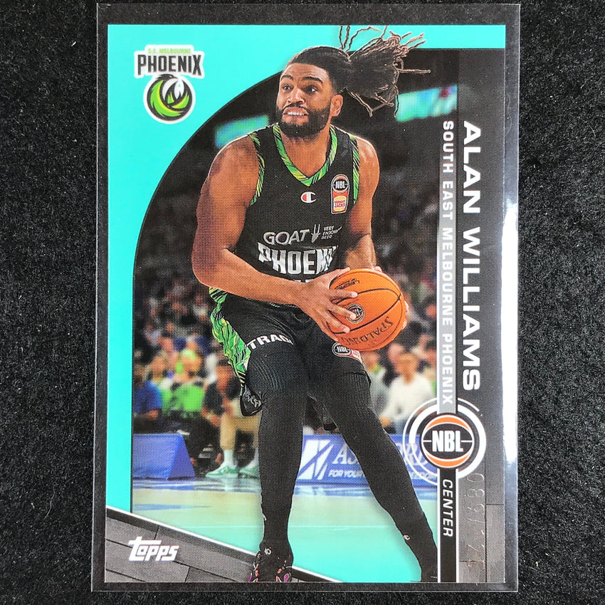 2023-24 Topps NBL ALAN WILLIAMS Base Aqua 89/125 No. 73