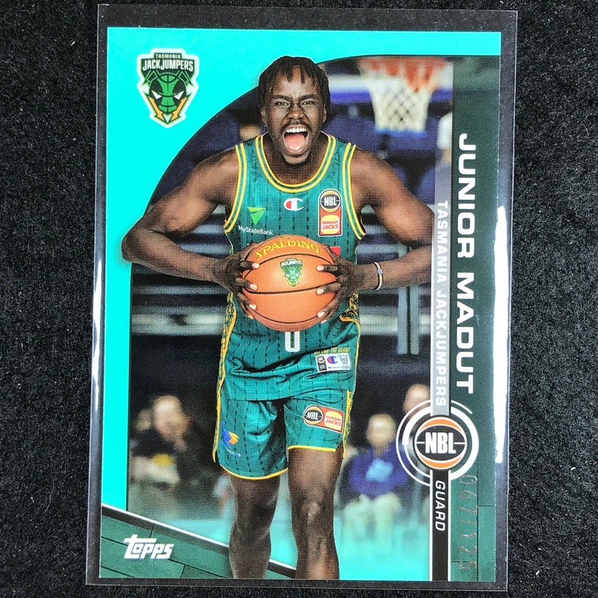 2023-24 Topps NBL JUNIOR MADUT Base Aqua 67/125 No. 97