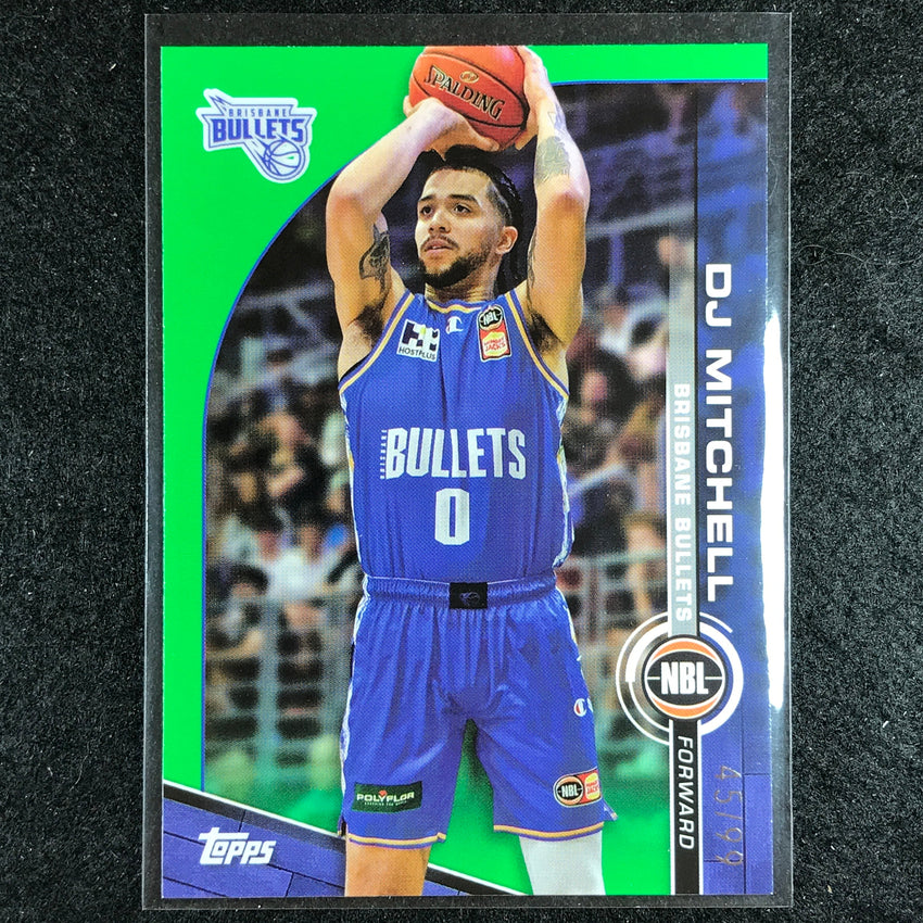 2023-24 Topps NBL DJ MITCHELL Base Green 45/99 #12