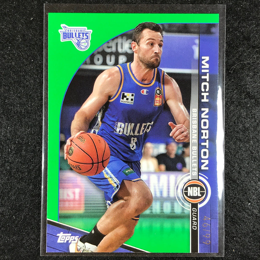 2023-24 Topps NBL MITCH NORTON Base Green 46/99 #15