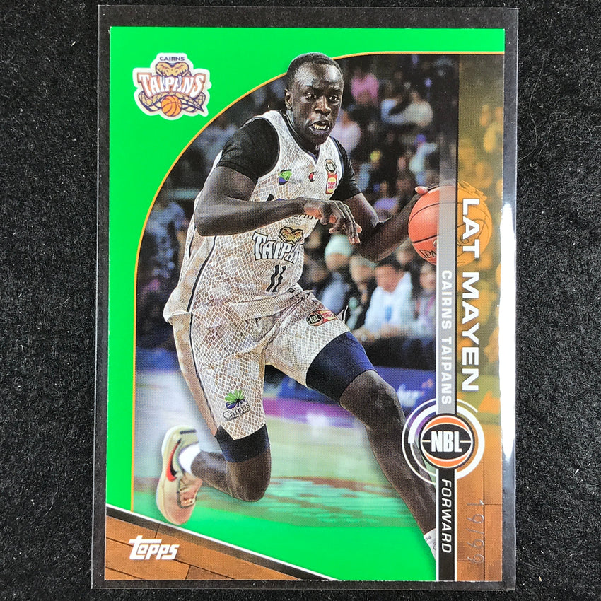 2023-24 Topps NBL LAT MAYEN Base Green 19/99 #25