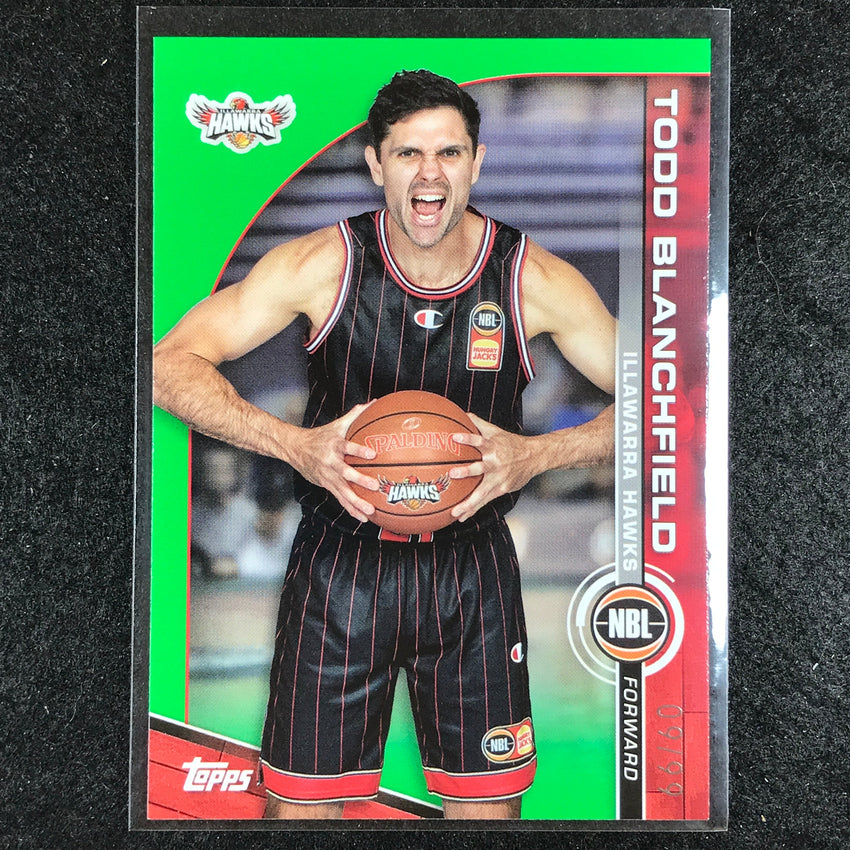 2023-24 Topps NBL TODD BLANCHFIELD Base Green 9/99 #37