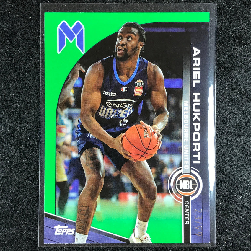 2023-24 Topps NBL ARIEL HUKPORTI Base Green 23/99 No. 42