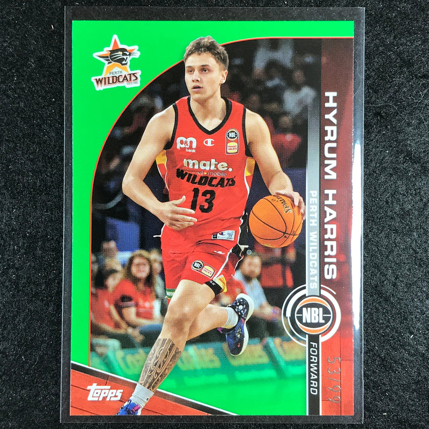 2023-24 Topps NBL HYRUM HARRIS Base Green 53/99 #66