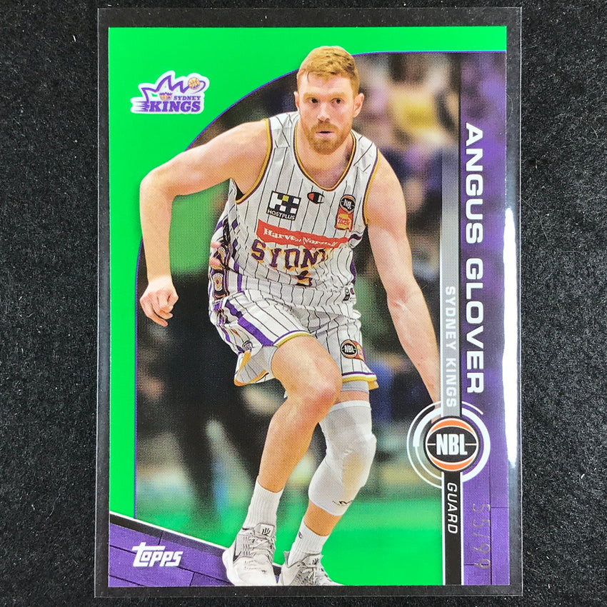 2023-24 Topps NBL ANGUS GLOVER Base Green 55/99 No. 83