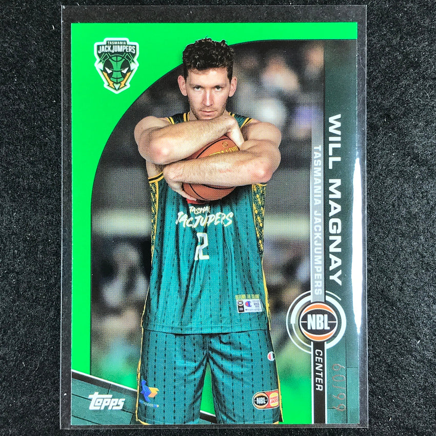 2023-24 Topps NBL WILL MAGNAY Base Green 60/99 No. 100