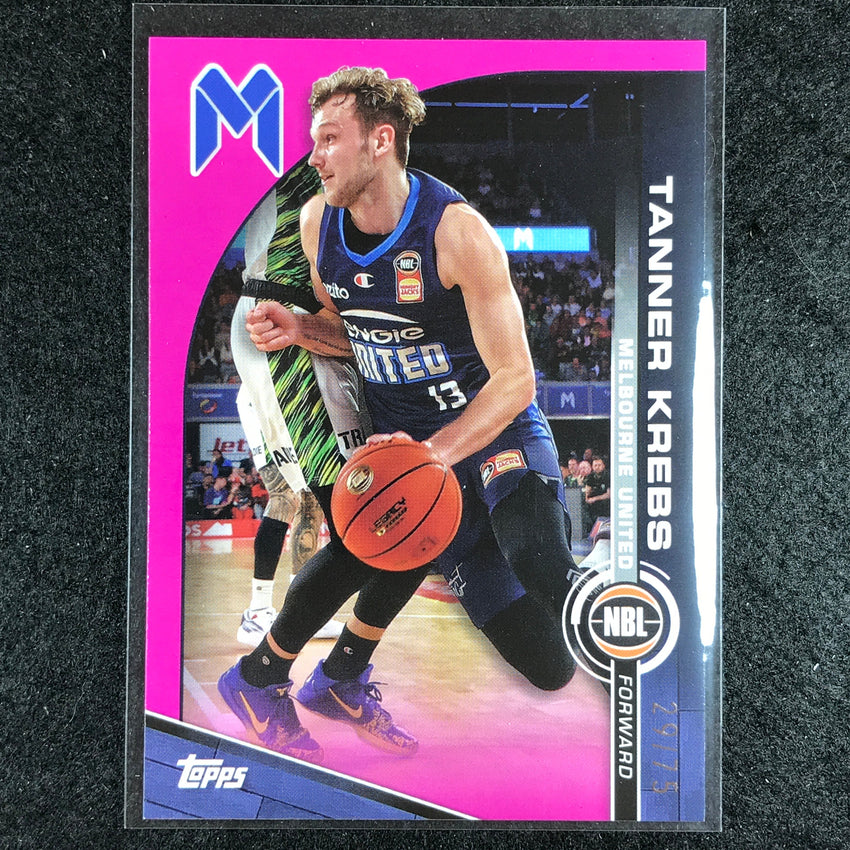 2023-24 Topps NBL TANNER KREBS Base Fuchsia 29/75 No. 47