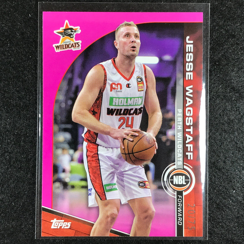 2023-24 Topps NBL JESSE WAGSTAFF Base Fuchsia 20/75 #67