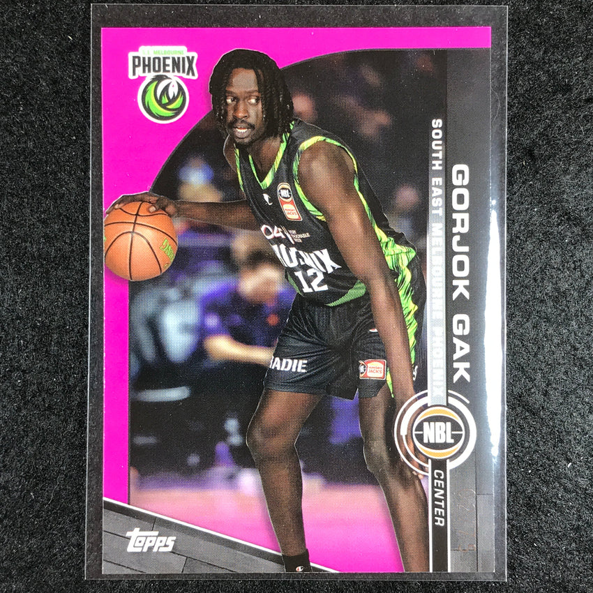 2023-24 Topps NBL GORJOK GAK Base Fuchsia 2/75 No. 75