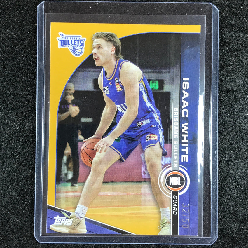 2023-24 Topps NBL ISAAC WHITE Base Gold 32/50 No. 13