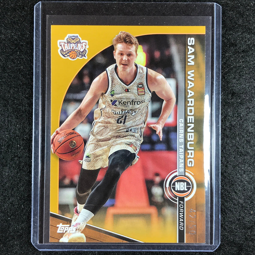 2023-24 Topps NBL SAM WAARDENBURG Base Gold 42/50 #28