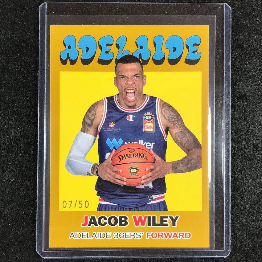 2023-24 Topps NBL JACOB WILEY 1971 Topps Gold 7/50