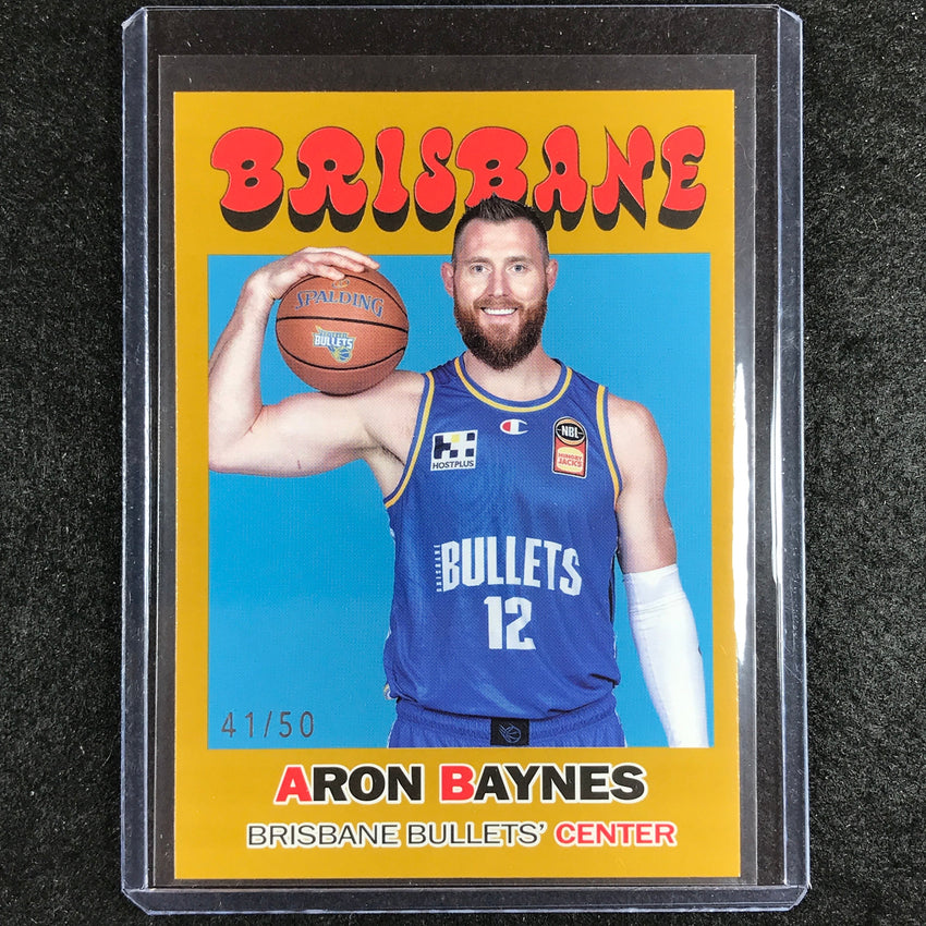 2023-24 Topps NBL ARON BAYNES 1971 Topps Gold 41/50