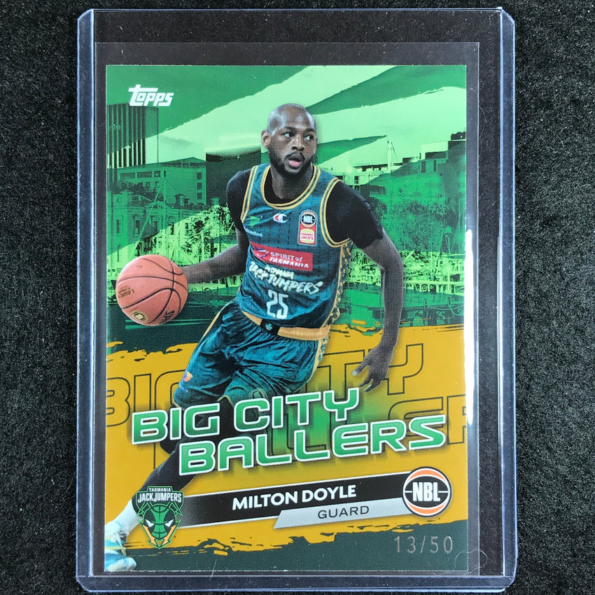 2023-24 Topps NBL MILTON DOYLE Big City Ballers Gold 13/50
