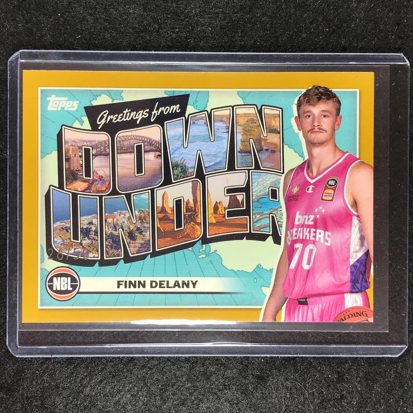 2023-24 Topps NBL FINN DELANY Down Under Gold 26/50