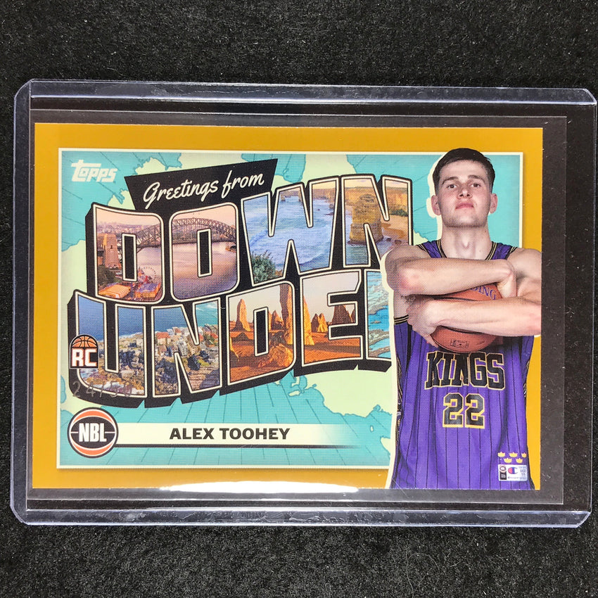 2023-24 Topps NBL ALEX TOOHEY Down Under Gold 24/50