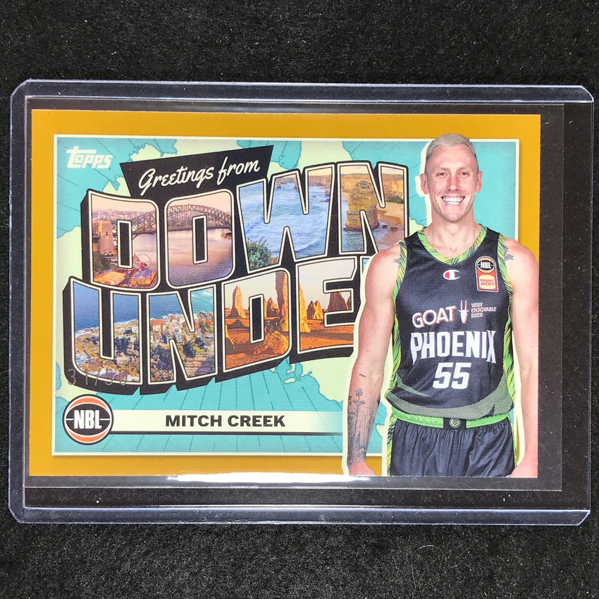 2023-24 Topps NBL MITCH CREEK Down Under Gold 31/50