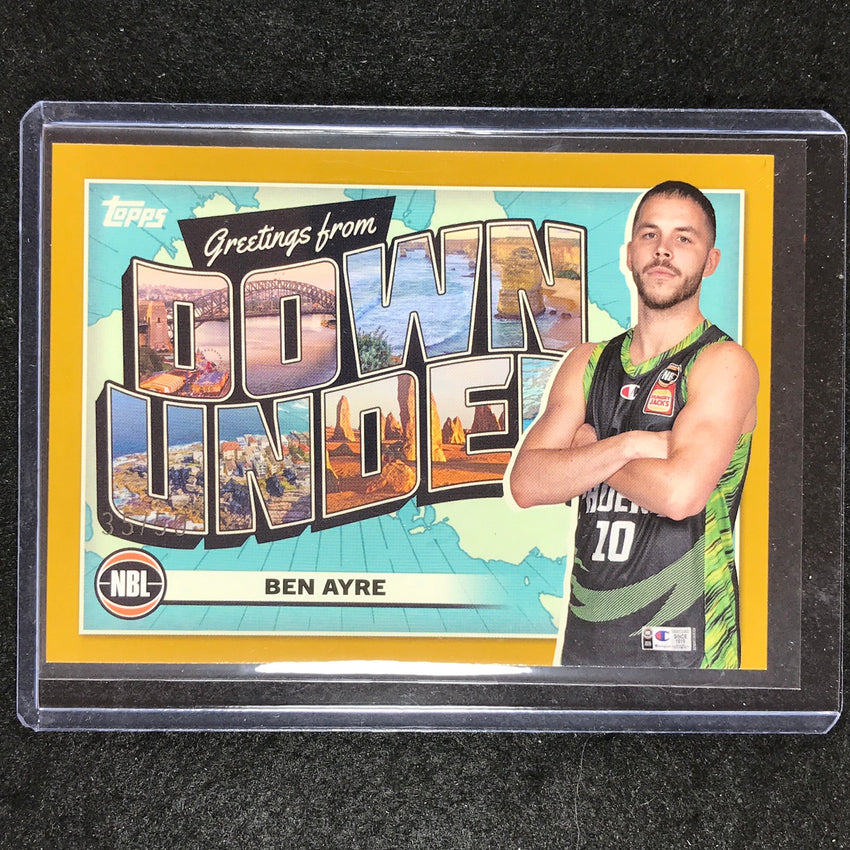 2023-24 Topps NBL BEN AYRE Down Under Gold 35/50