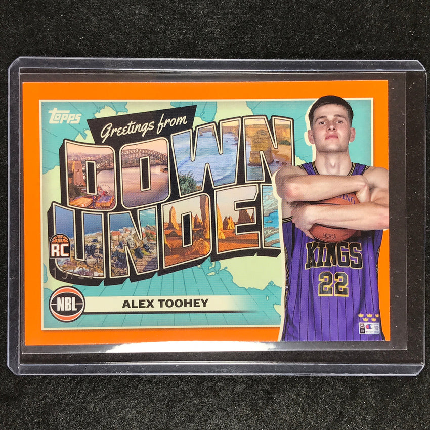 2023-24 Topps NBL ALEX TOOHEY Down Under Rookie Orange 15/25