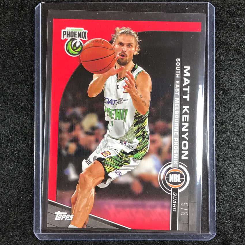 2023-24 Topps NBL MATT KENYON Base Red 5/5
