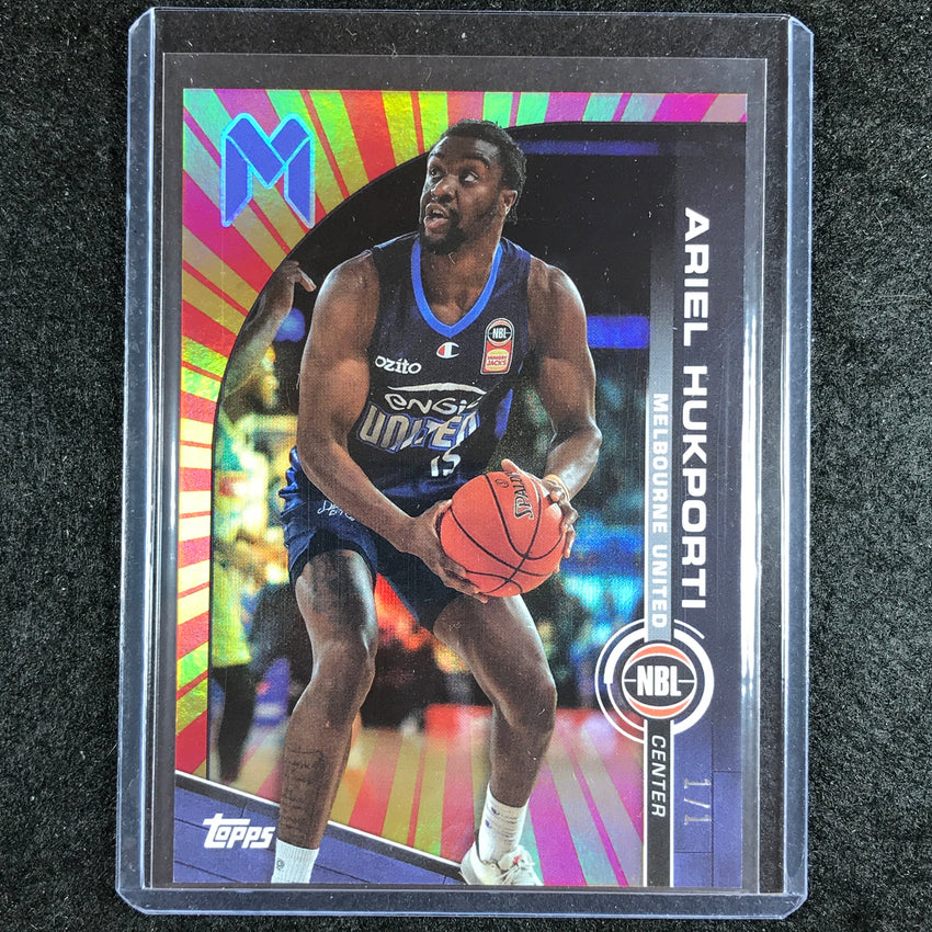 2023-24 Topps NBL ARIEL HUKPORTI Base Sun Ray 1/1