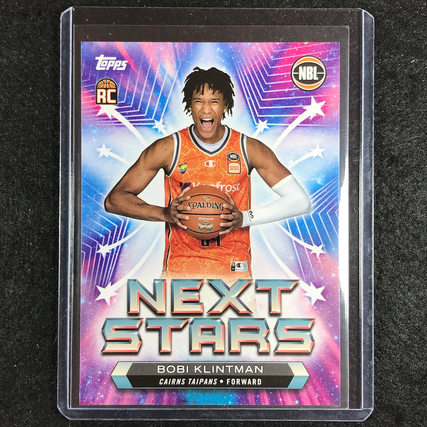 2023-24 Topps NBL BOBI KLINTMAN Next Stars Rookie SSP No. 2