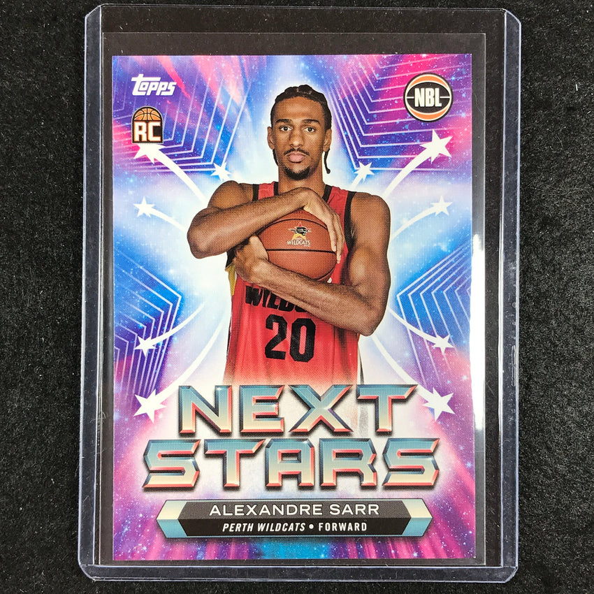 2023-24 Topps NBL ALEXANDRE SARR Next Stars Rookie SSP #6